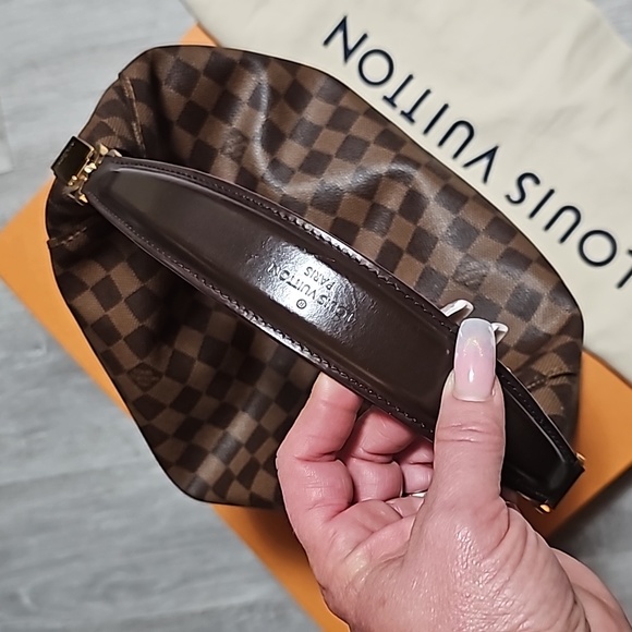 SOLD!!! Authentic Pre-Loved Louis Vuitton Damier Ebene Portobello GM Hobo - Picture 12 of 13